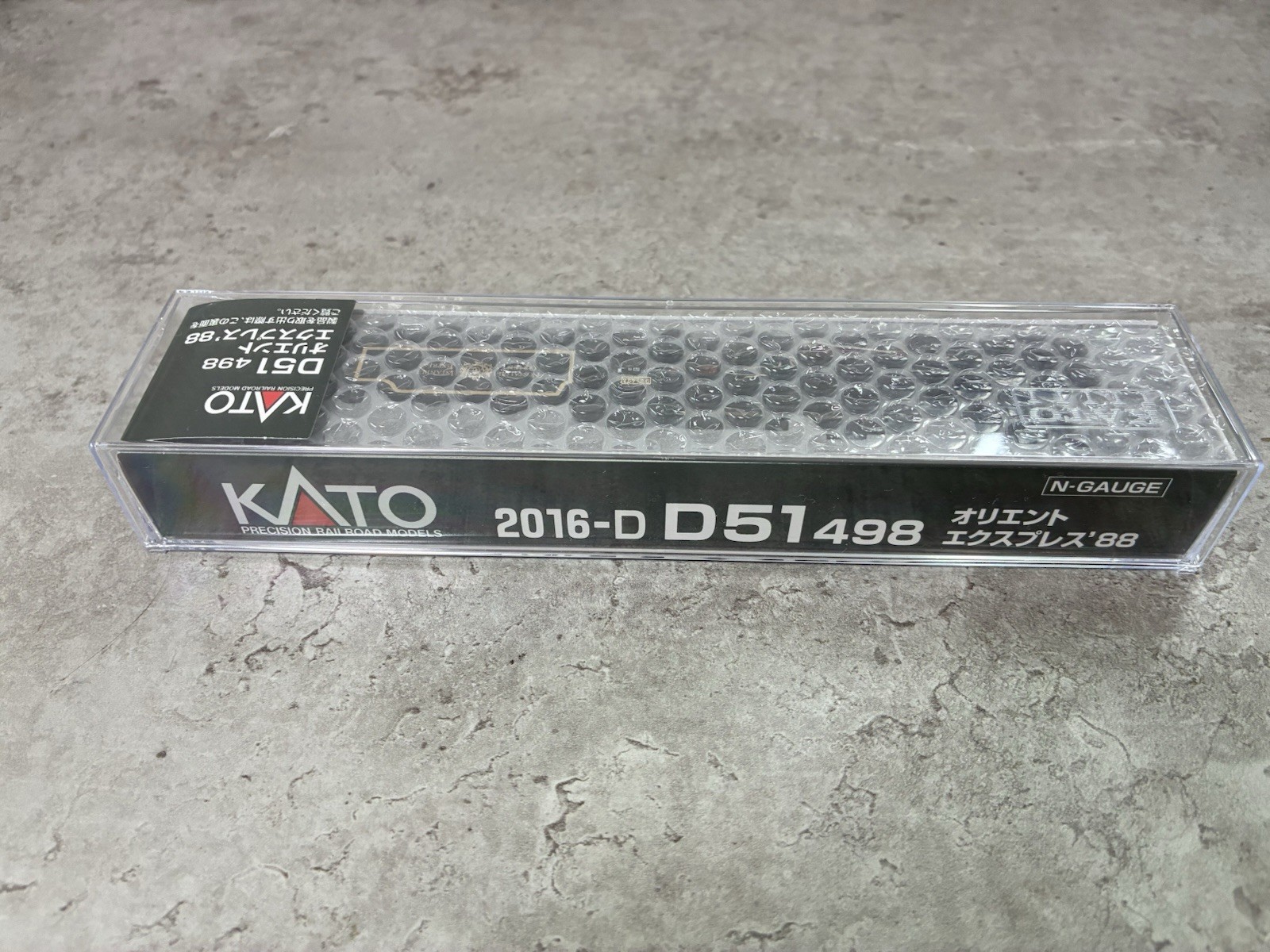 KATO 2016-D D51 498 Orient Express ’88 Steam Locomotive N Scale Model Train