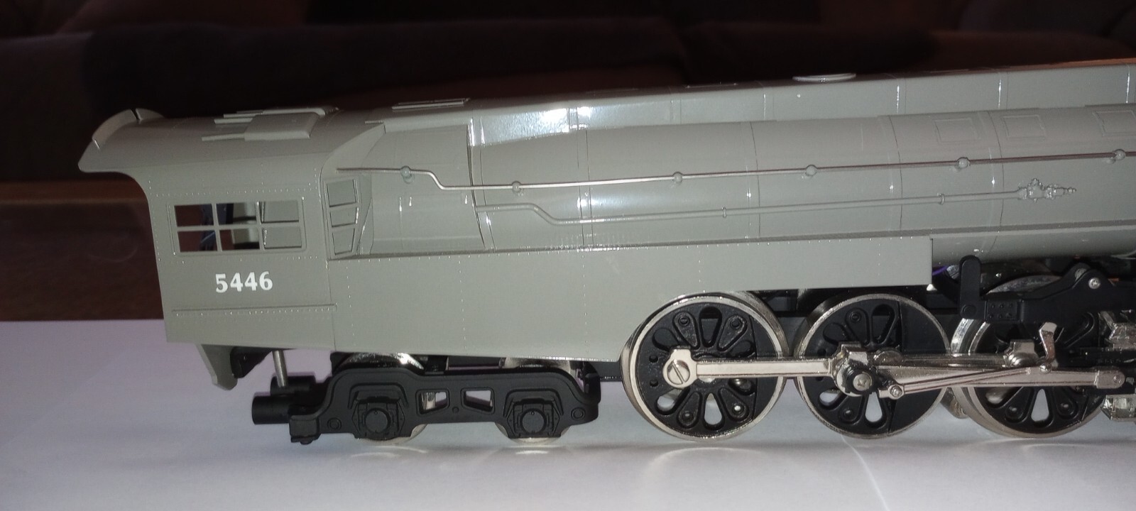 Williams 4001 O BRASS NYC DREYFUSS HUDSON 4-6-4 Steam Locomotive #5446 & Tender