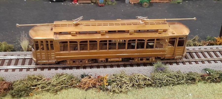 * 1/87 HO * Fairfield Models Brass * CSL Big Brill City Streetcar * Japan * 346