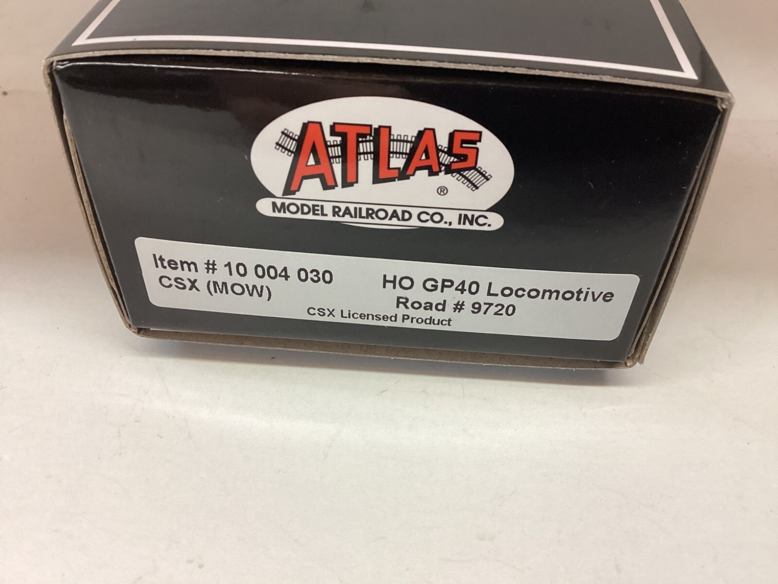 Atlas #10 004 004 HO scale “CSX” GP40 Rd. #9709