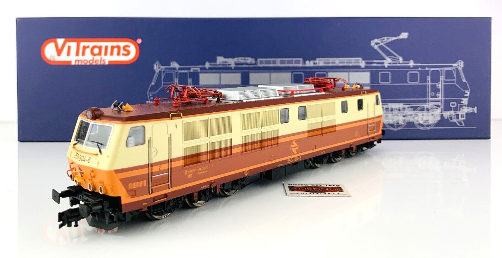PT205 – VITRAINS H0 2007 – RENFE 250.604-6 “STAR” ELECTRIC LOCOMOTIVE