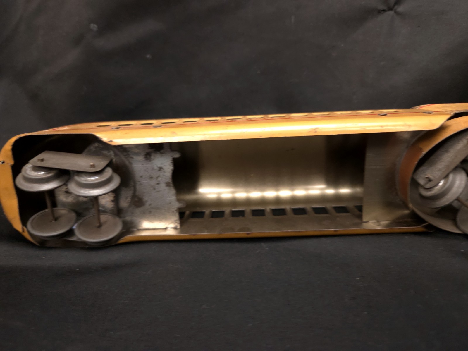 O Gauge Marx Prewar M10000 Union Pacific UP Articulated WIND-UP w/2-Cars 🟢3001