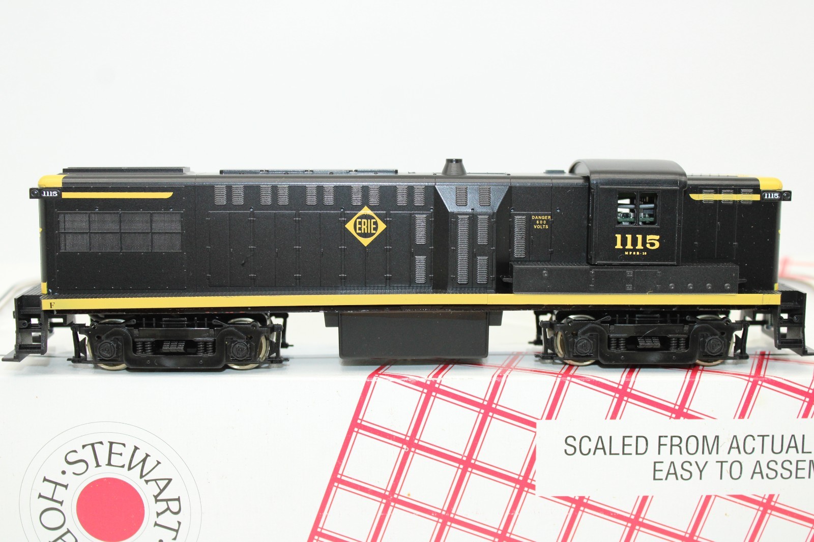 Stewart HO Scale Erie Railroad Baldwin AS16 Diesel Locomotive #1115 DCC LED 4205