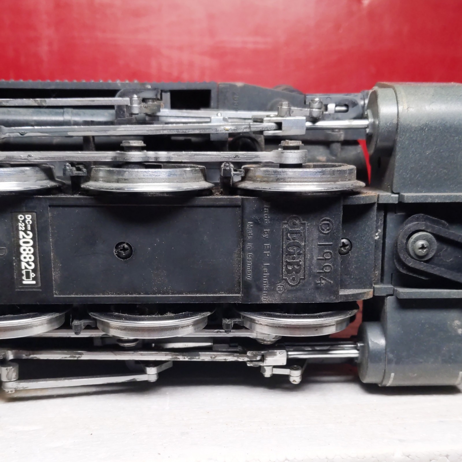 LGB Uintah Railway Co. Steam Locomotive No. 51 2-6-6-2 G Scale Light