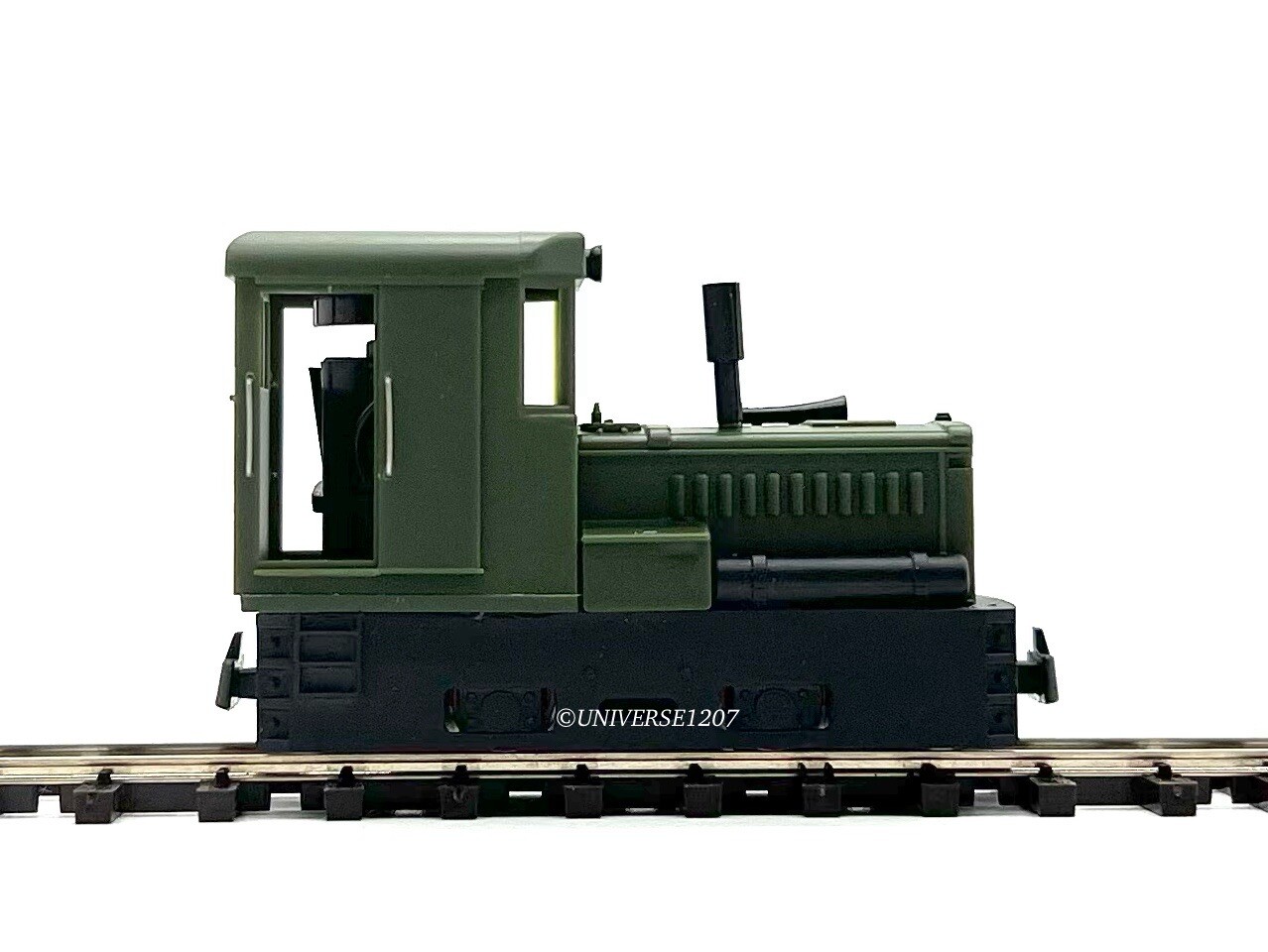 OO9 MinitrainS 2051 Plymouth Diesel Locomotive Black/Green Narrow Gauge 009 HOe