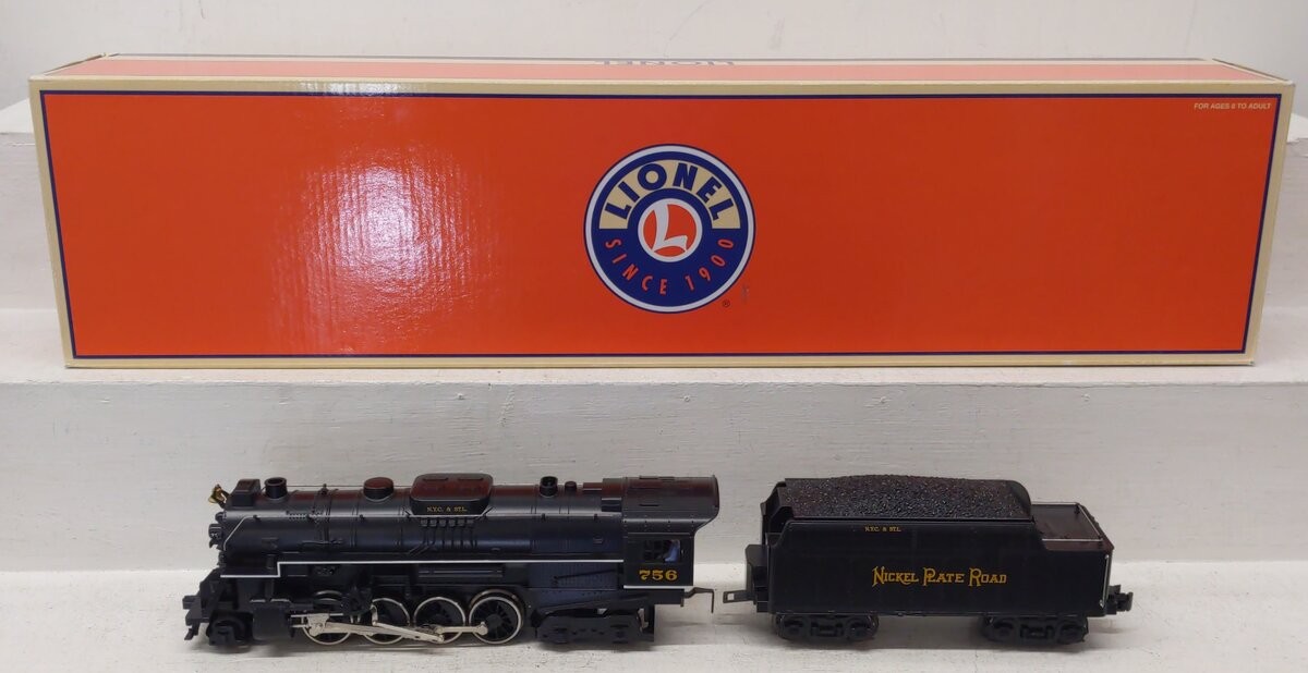 Lionel 6-38087 Nickel Plate Road 2-8-4 Berkshire Steam Locomotive w/ Tender #756