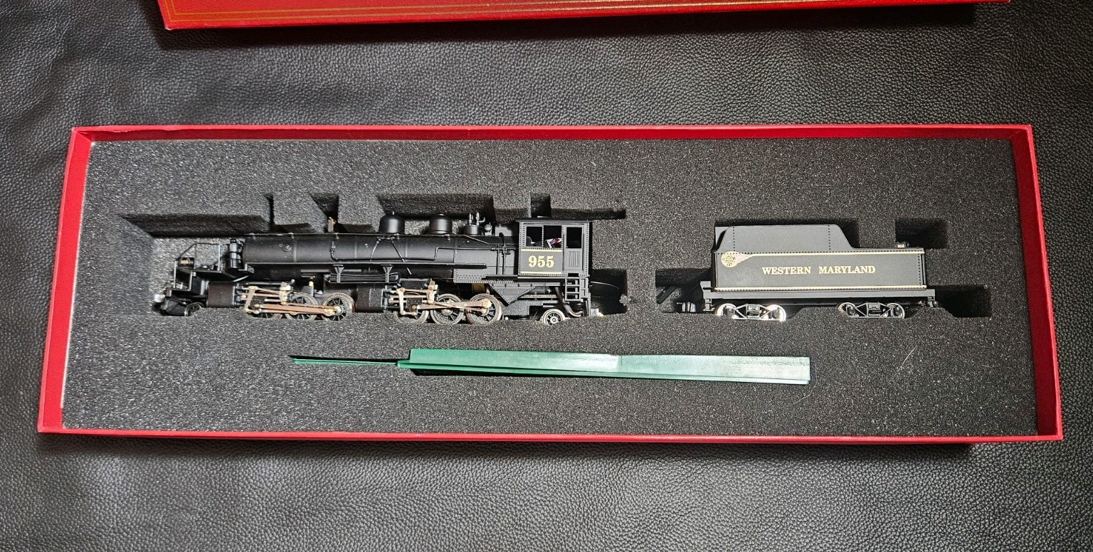 MANTUA 2-6-6-2 ARTICULATED WITH TENDER-FLYWHEEL DRIVE WESTERN MARYLAND