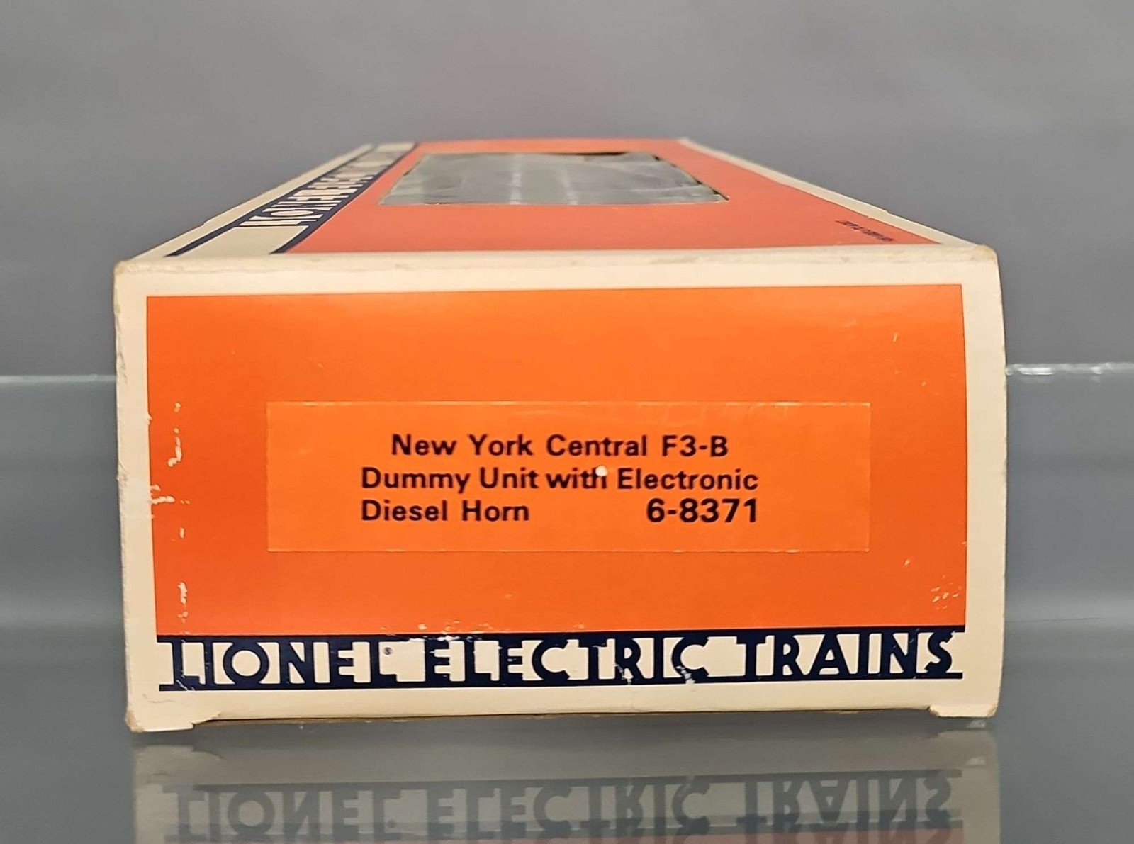 Lionel O 6-8371 New York Central F3 B Unit Electronic Horn Original Box Non/pwd