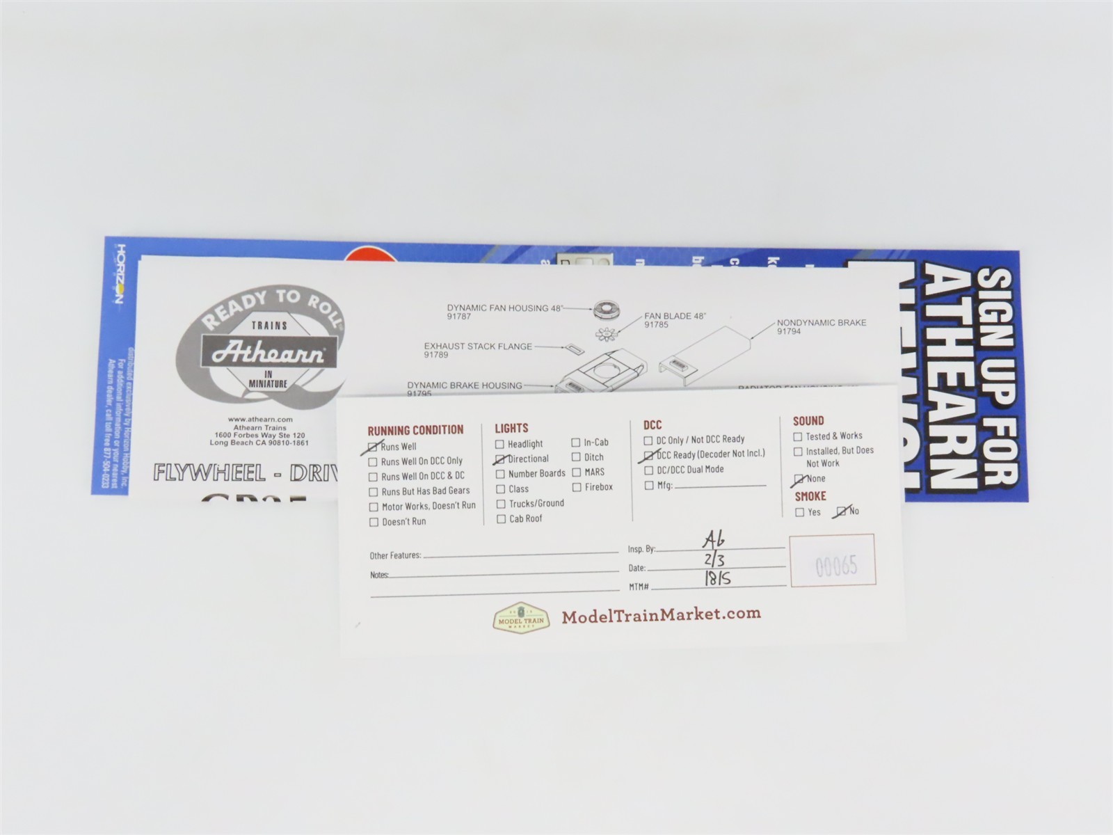 HO Scale Athearn 96064 SAL Seaboard Air Line EMD GP35 Diesel #535 – DCC Ready