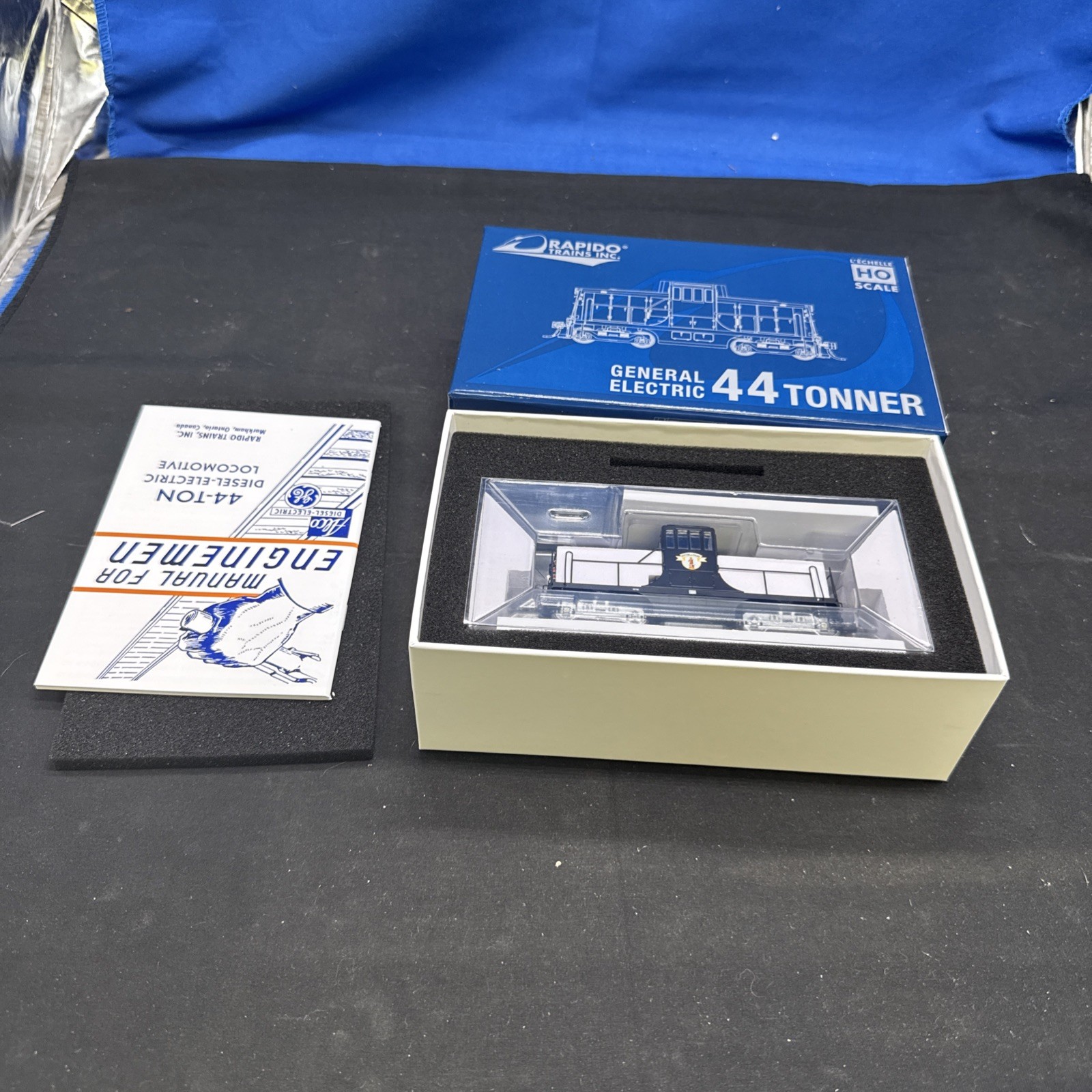 RAPIDO HO GE 44 TONNER DC/DCC/SOUND BOSTON & MAINE [MINUTEMAN] #115 PN 48505
