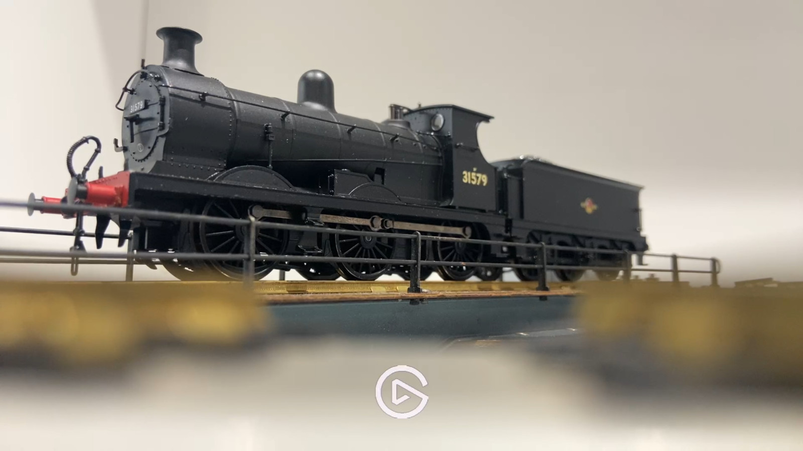 Bachmann Branchline 31-465 Class C 0-6-0 31579 BR Black Late Crest DCC Ready
