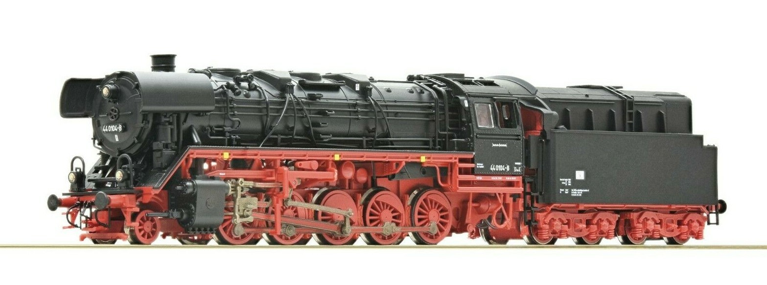 Roco 36086 Tt Steam Br 44 0104-8 Oil Epoch 4 Dr with Dss Boxed New, LED Light