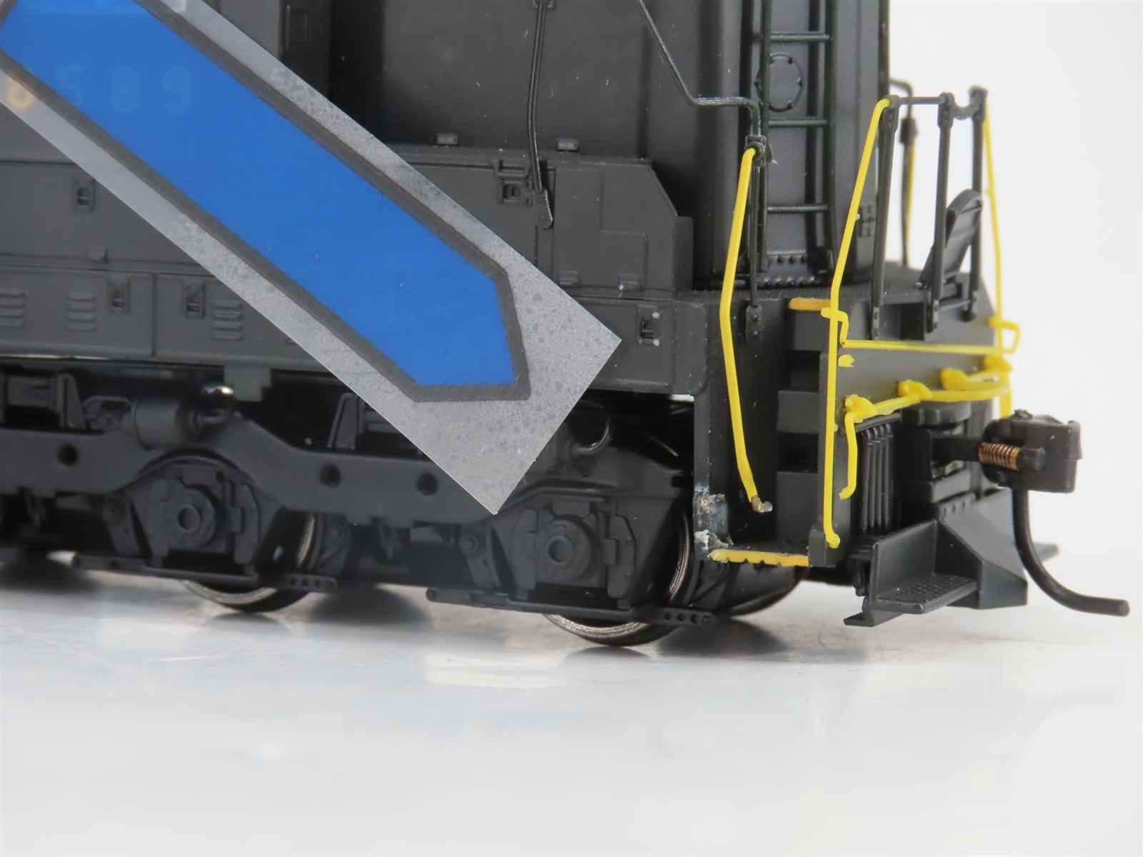 HO Broadway Limited BLI BlueLine 5072 PRR SD7 Diesel #8589 w/ Sound – DCC ONLY