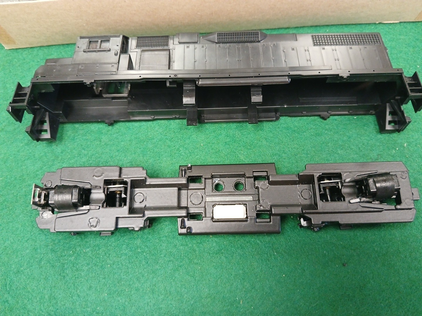 Athearn 4650 HO Scale GP38-2 Diesel Locomotive Undecorated Dummy Train NOS