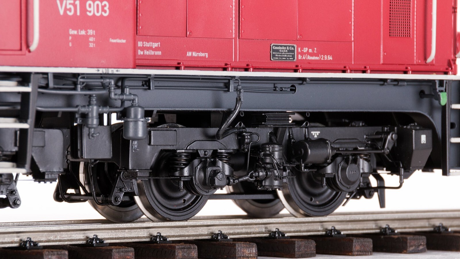 KM1 V51 Narrow Gauge 1e Diesel Locomotive Digital Sound Various Fine Scale