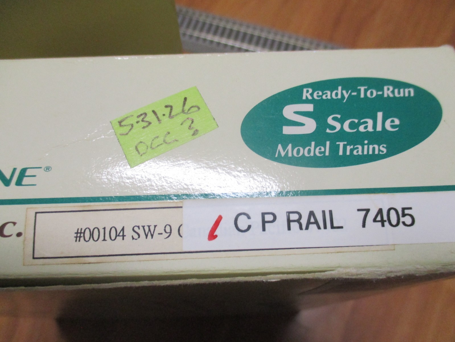 S Helper Custom Painted CP SW-9 Diesel (5/31/26 Garber Coll) Scale DCC?