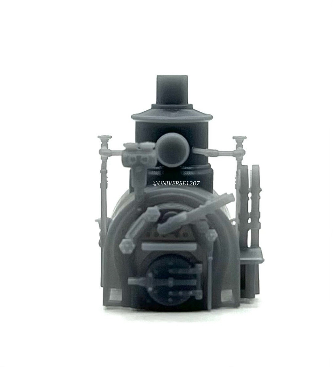 HOn3 Scale Toma 0-4-0 H.K. Porter Steam Locomotive w/Tender Kit Fluted Engine