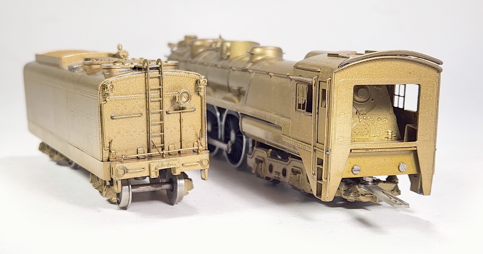 HO BRASS NJ CUSTOM BRASS – LORD BALTIMORE 4-6-4 Class V-2 – EC – OB