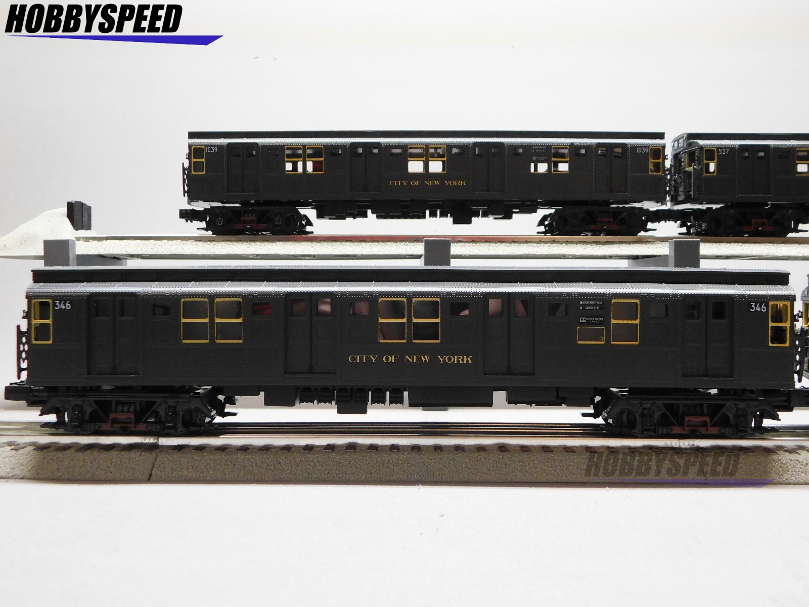 MTH PREMIER MTA R1 4-CAR SUBWAY SET W/PROTO 3 O GAUGE train nyc 20-21940-1 NEW