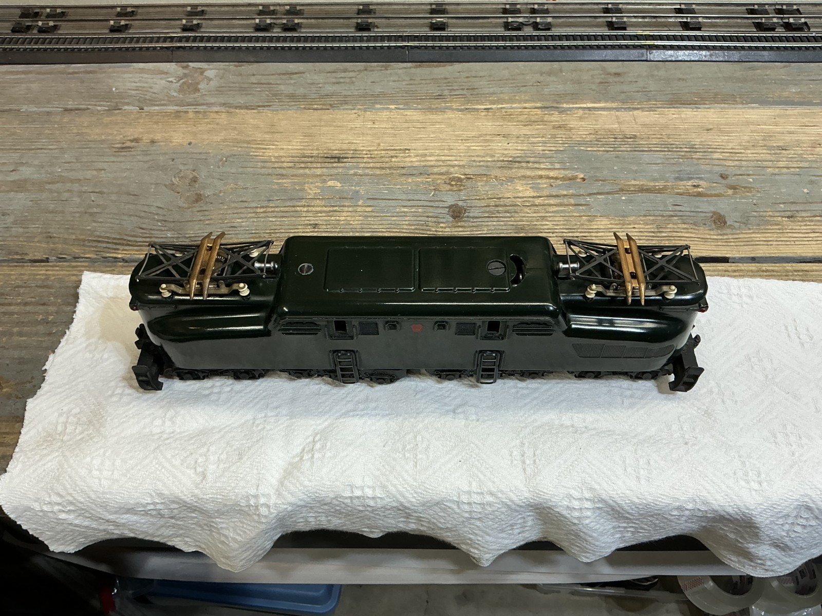 Lionel 2332 GG-1 Train Engine In the Original Box/Liner/ RED BRUSH CAP-RARE