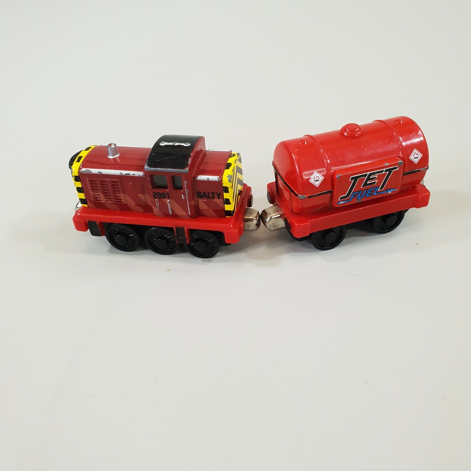Thomas And Friends Diecast Salty Jet Fuel Carriage Trains 2003 Mattel