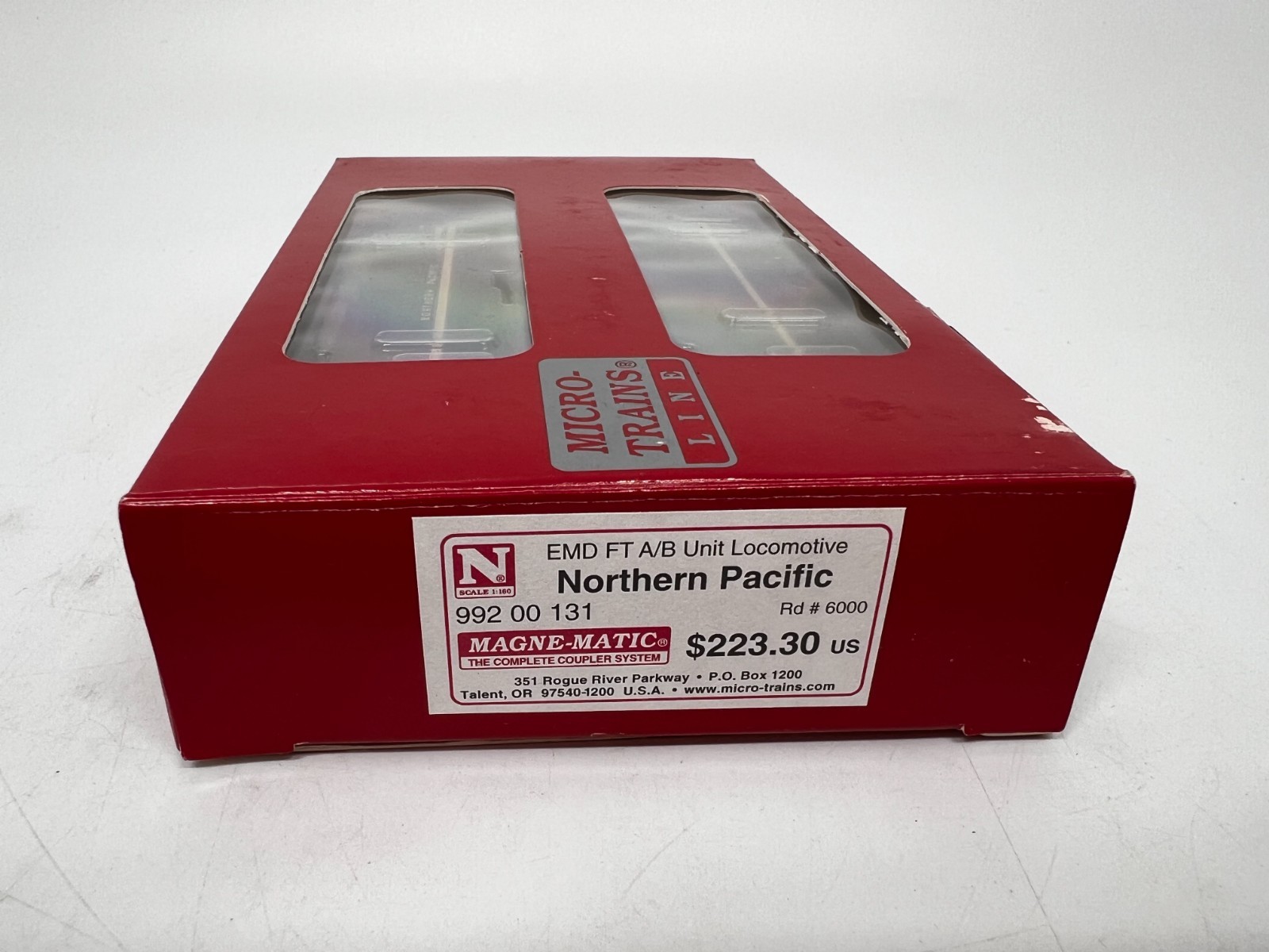 Micro-Trains Line Northern Pacific EMD FT A/B Unit Locomotive Rd#6000 – (S) #6F