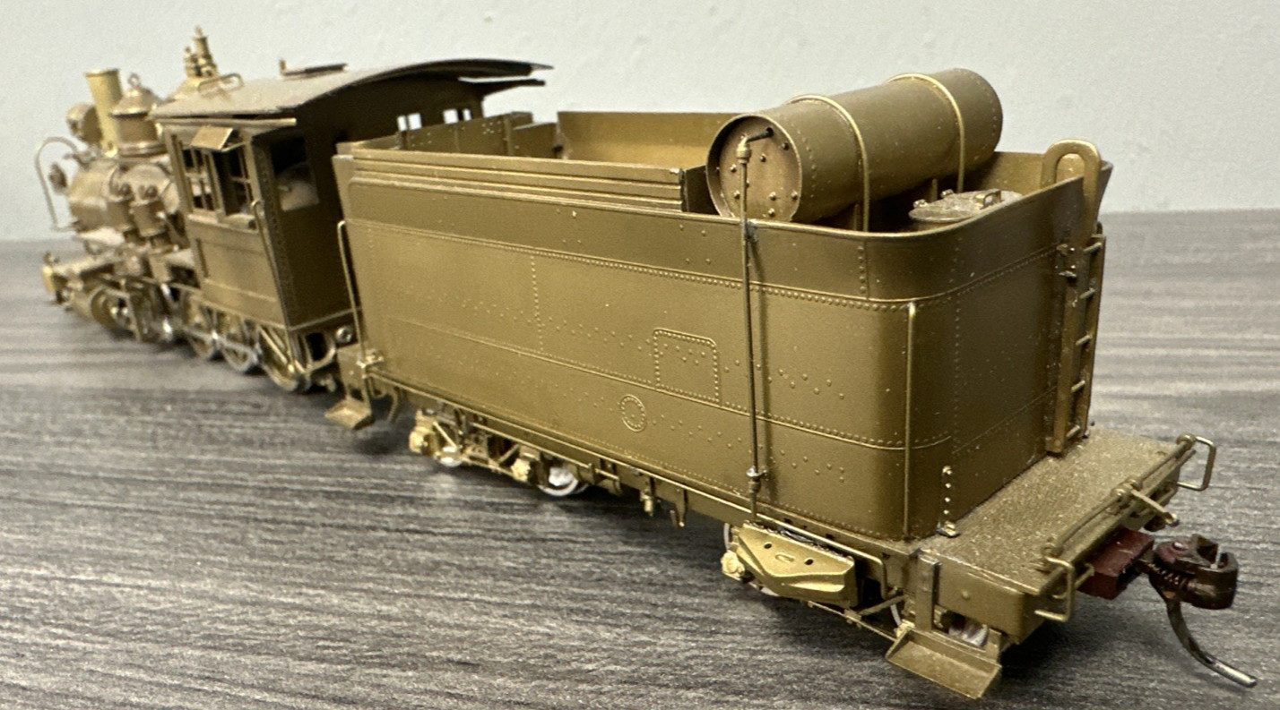 Pacific Fast Mail Sn3 Brass Class C-19 2-8-0 D&RGW #346 Unpainted Runs Well LNIB