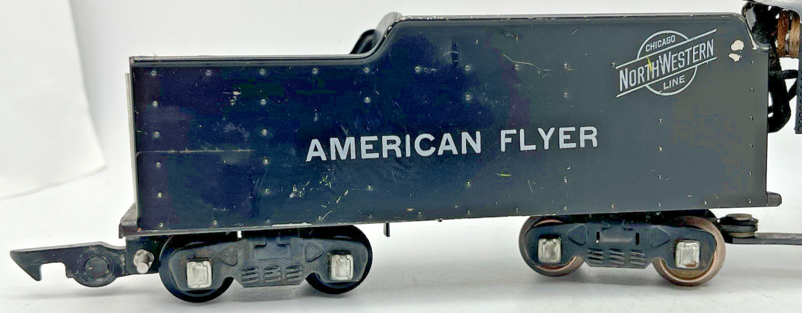 Gilbert American Flyer S Gauge #282 Pacific Loco/Tender Runs/Smokes/Choo-Choos