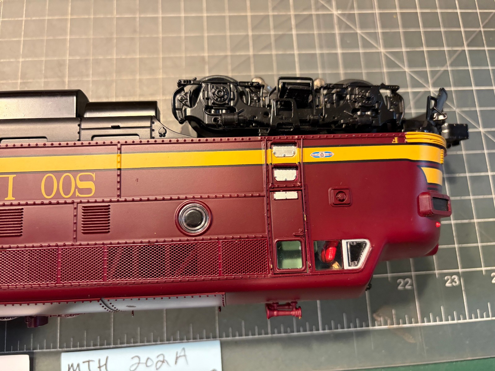 MTH O Train SOO F3 DIESEL 202A SLAVE POWER LOCOMOTIVE from ABA 20-20404-1 Set A