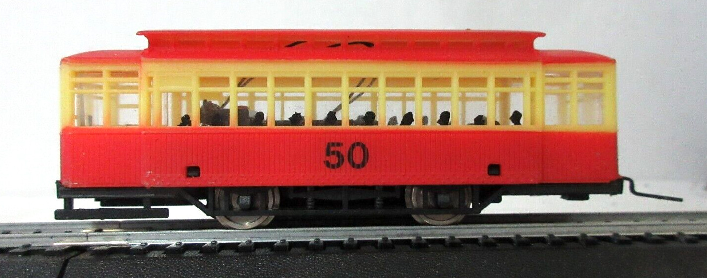 VTG HO Scale RSO ATEST Z-75202 Dummy Trolley #50 YUGOSLAVIA / HTF COLLECTIBLE