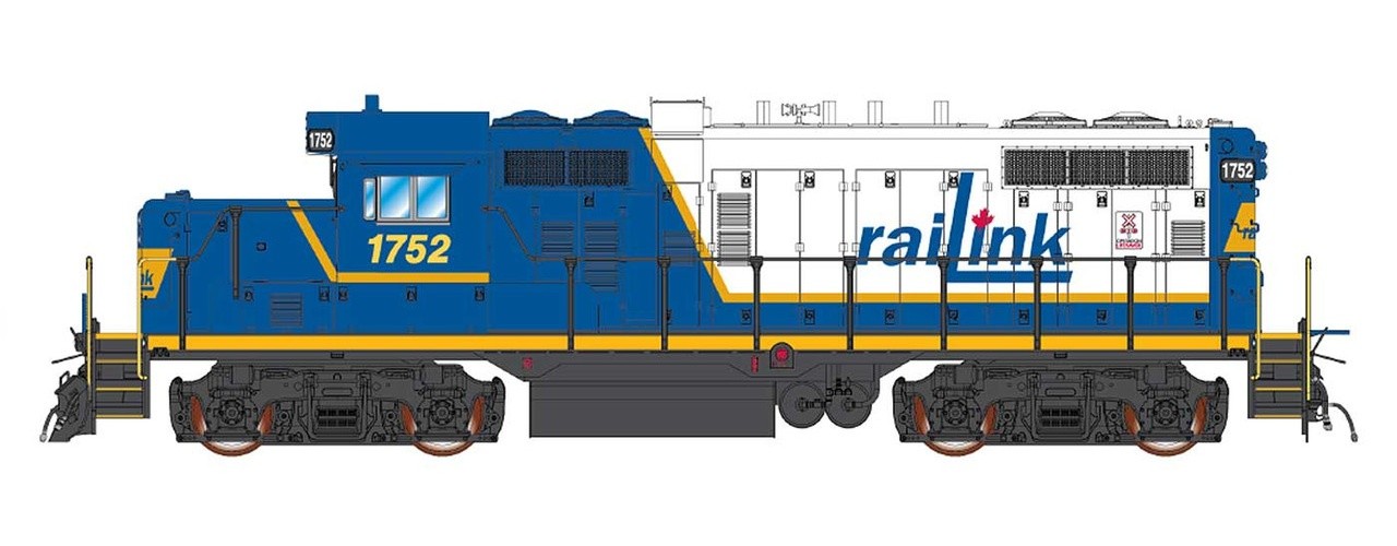 Intermountain ~ HO Scale ~ GP10 Paducah ~ Gulf & Mississippi #1752 ~ DCC Sound