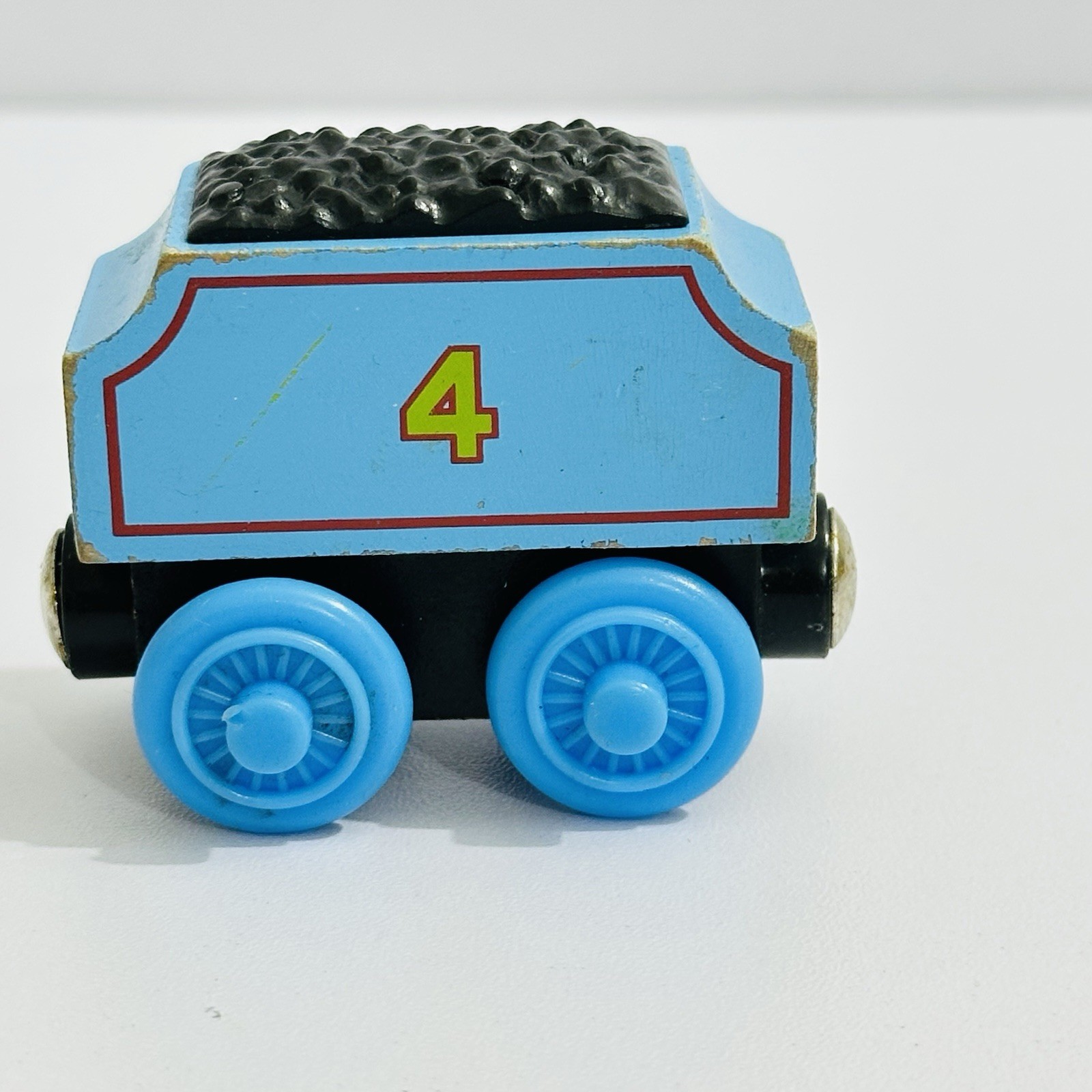 THOMAS & FRIENDS WOODEN RAILWAY “TALKING GORDON’S TENDER ” TRAIN Blue 4 Toy