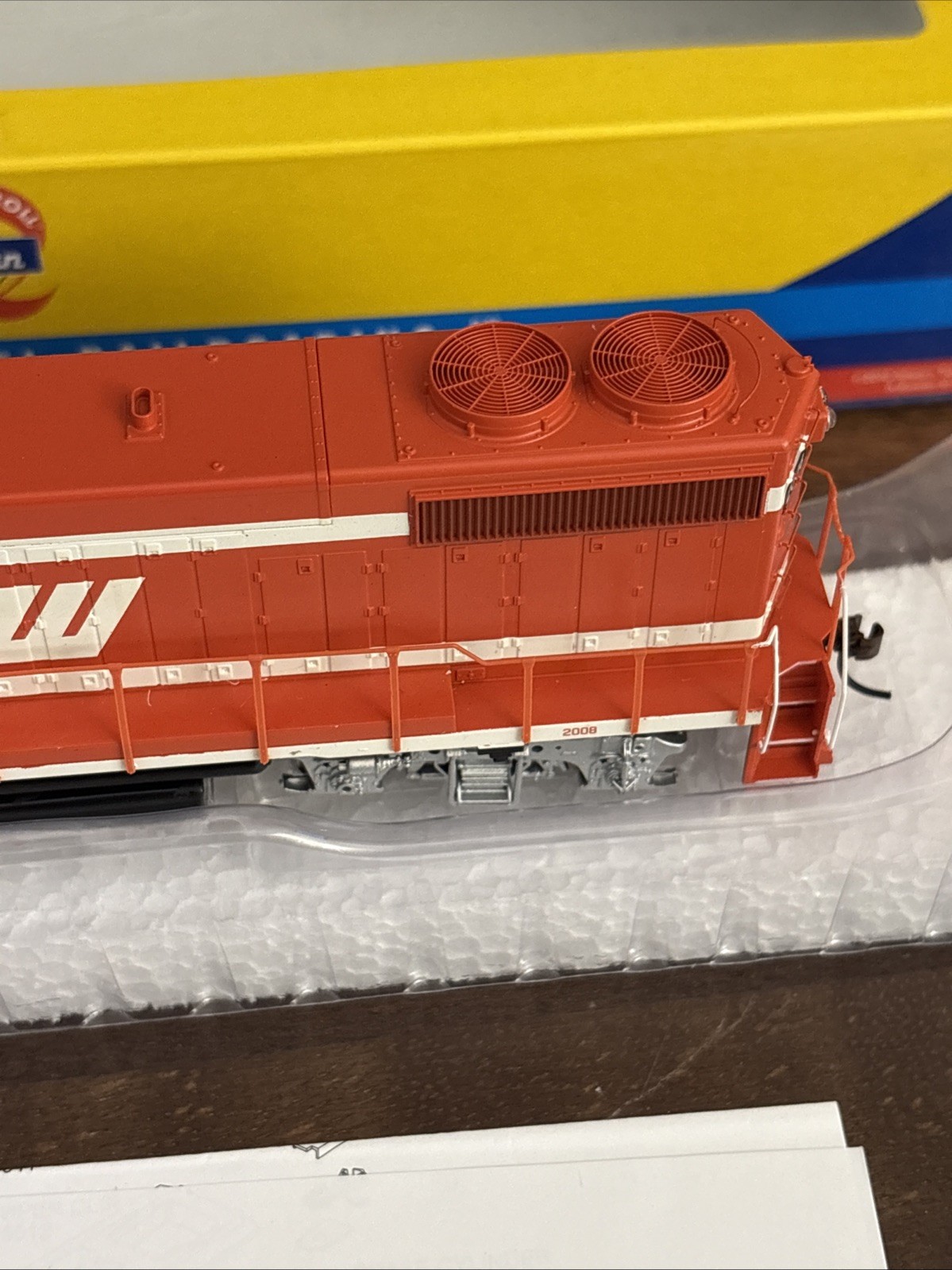 Athearn RTR Toledo, Peoria, & Western EMD GP38-2 Diesel Road Switcher #2008 New