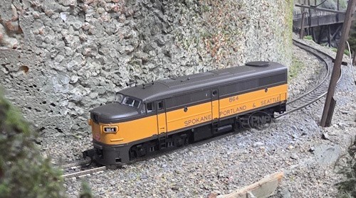 N ATLAS 40005066 FA-1 SP&S Spokane Portland & Seattle Rd# 864 DCC Ready