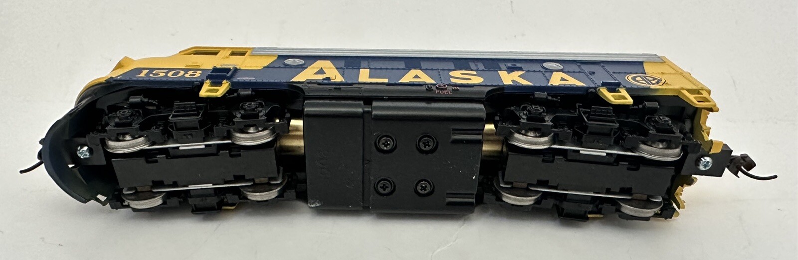 Athearn HO 8033 F7A/F7B Set ARR Alaska A-Powered B-Dummy DC #1508,1517