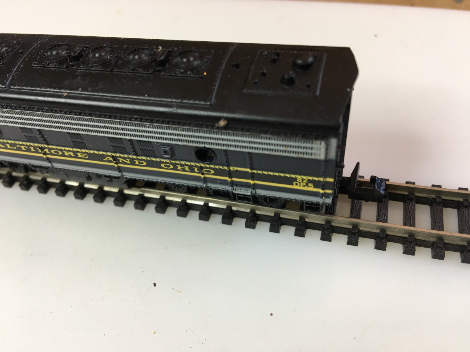 Life-Like Baltimore & Ohio Diesel Locomotive Runs See Notes N Scale Trains