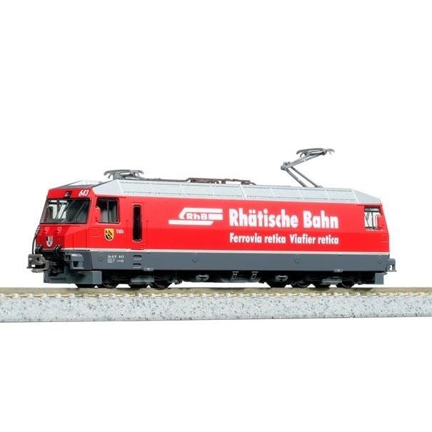 KATO N Gauge 3101-7 RhB Ge4/4 III 643 Alps Electric Locomotive Model Japan