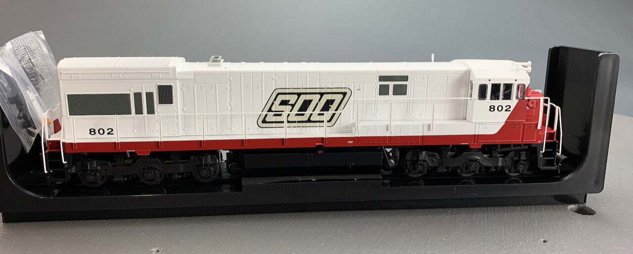 HO Atlas Master Silver Soo Line LNose U30C Diesel Locomotive #802 DC HO0052