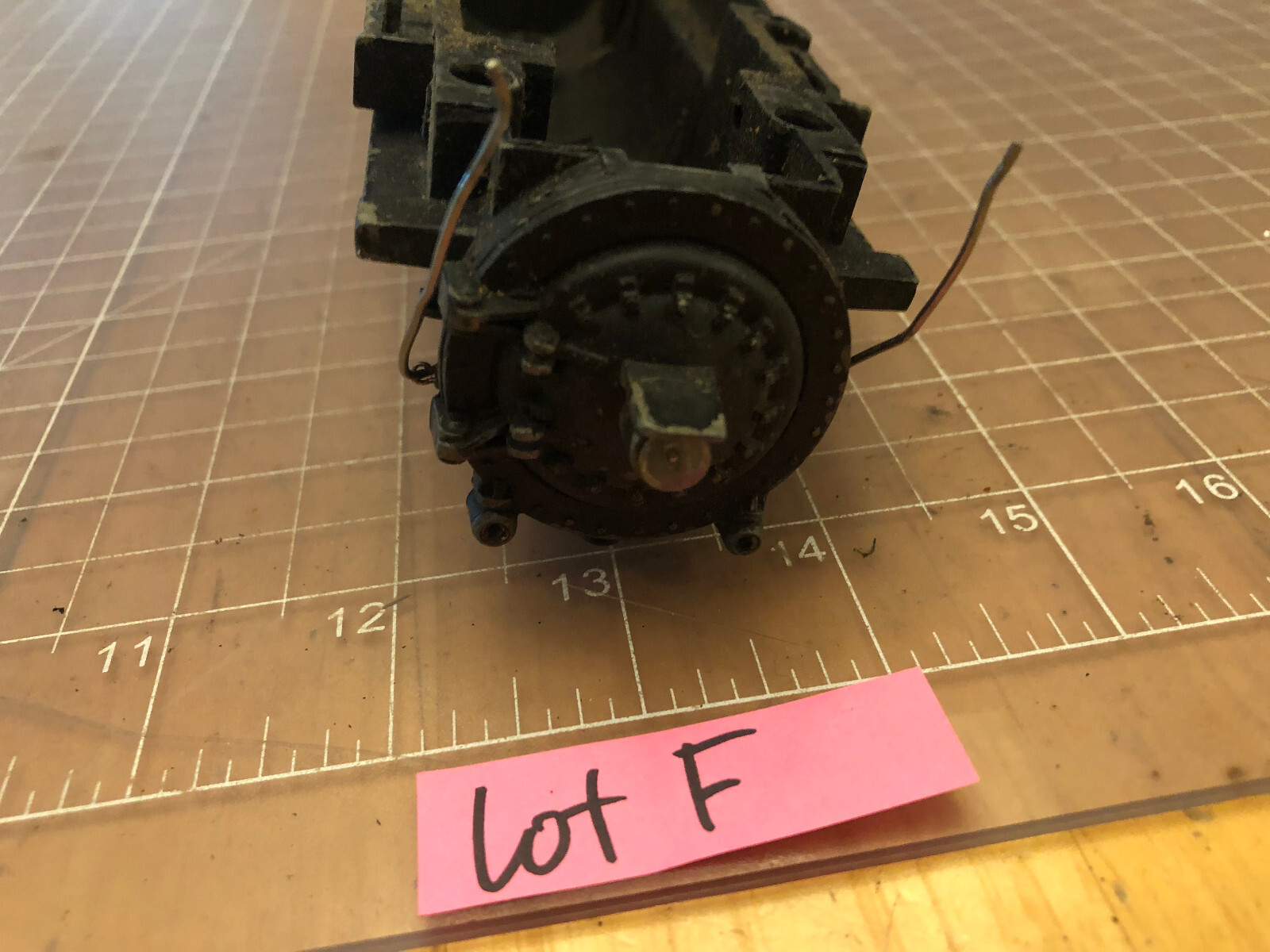 Lionel O Train Die Cast Metal 1666 Steam Locomotive Engine SHELL ONLY Part Lot F