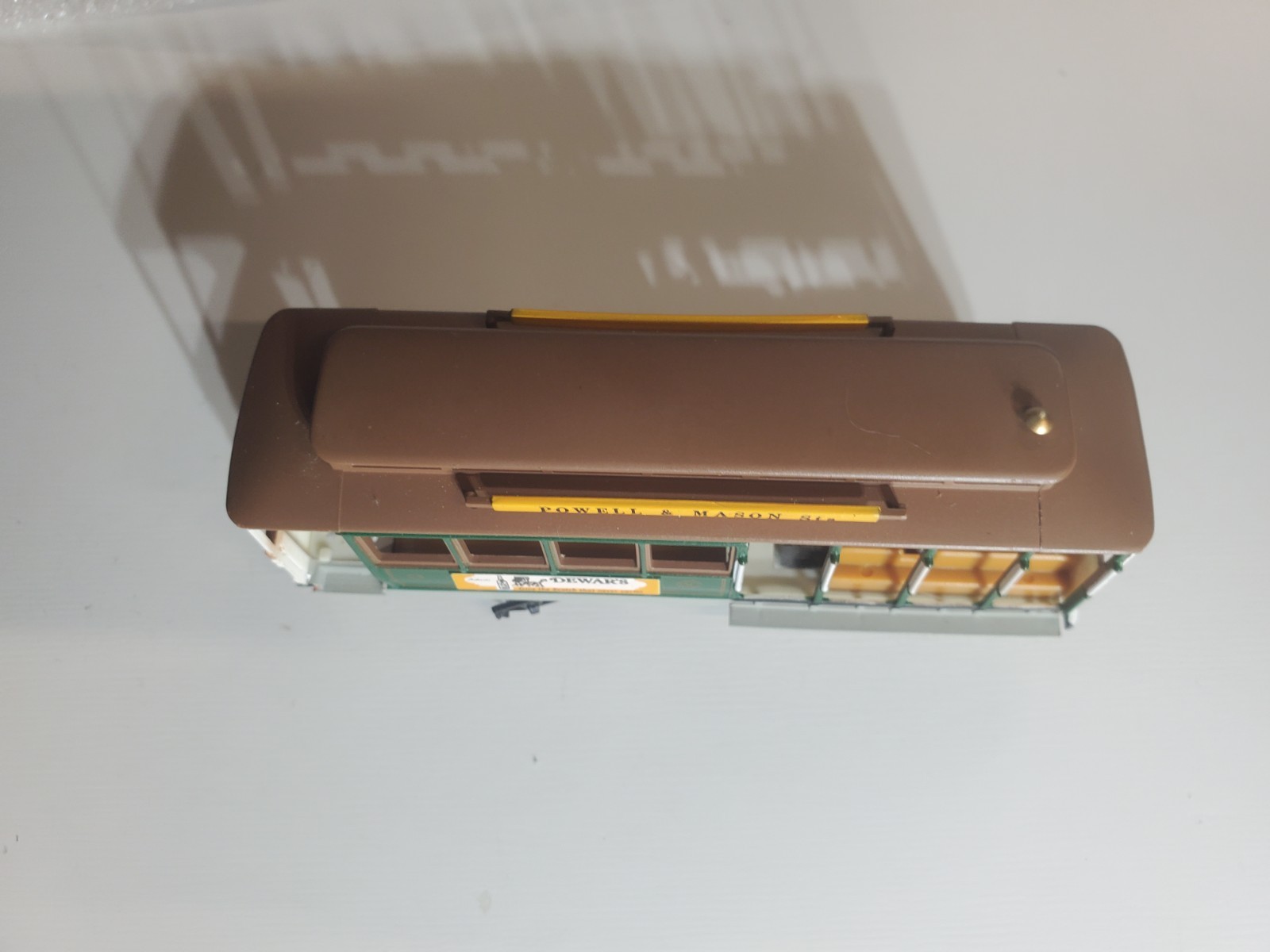 ho Bachmann Powel & Mason Street Trolley – Refurbished – DC – Runs Ok