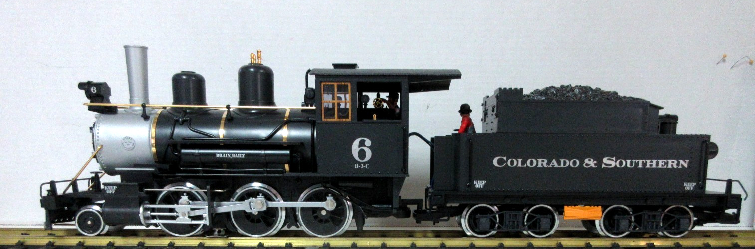LGB 2019S Colorado & Southern Mogul Locomotive & Tender #6