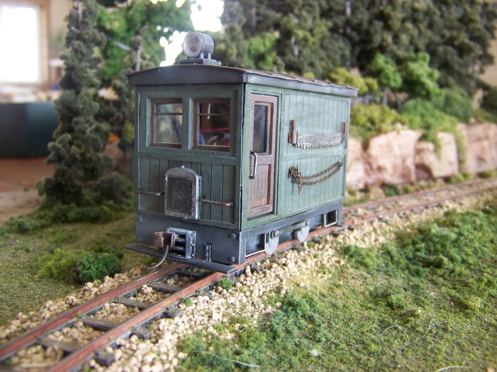 ON30 ,BOX CAB, M.O.W KIT , FITS BACHMANN 0-4-0 SIDE ROD AS DONOR MOTOR