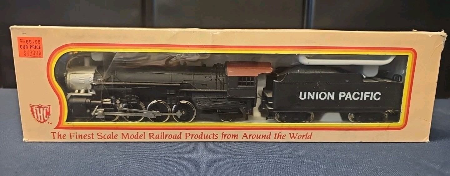 IHC Mikado Union Pacific Lines Black Locomotive M9352 W/BOX RARE 🔥👀