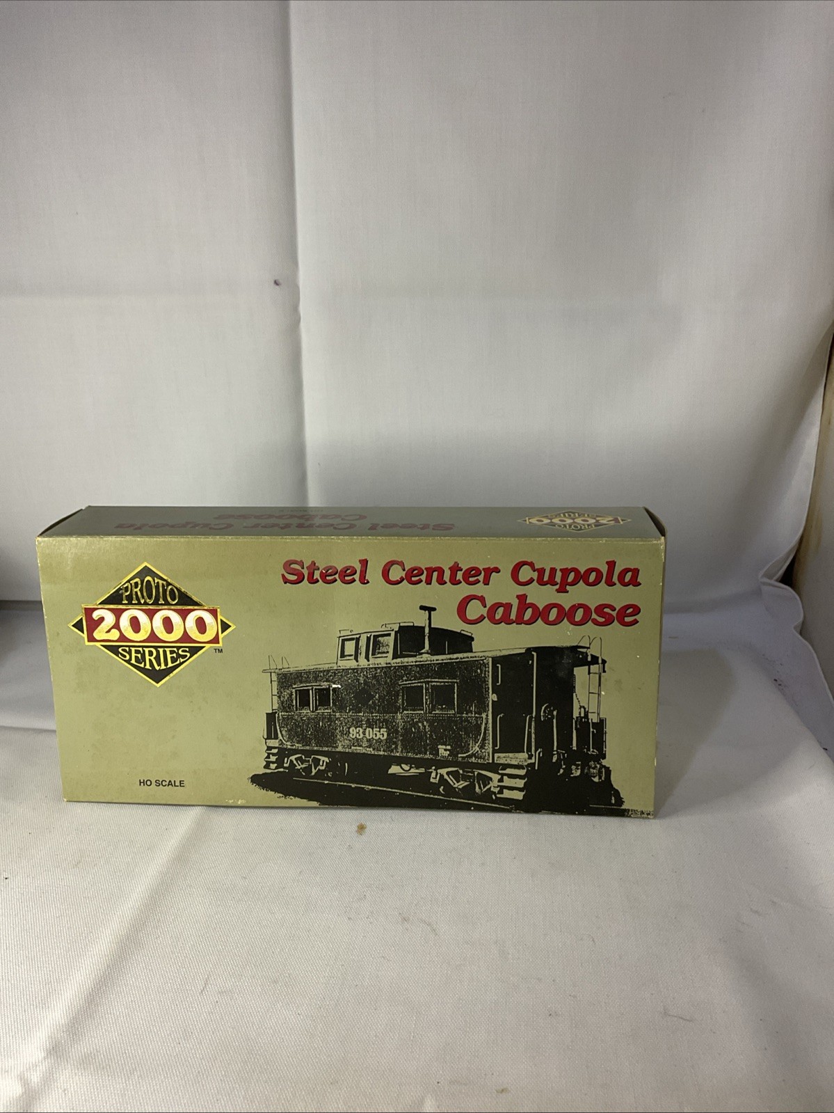 Life-Like Protocol Series 2000 Steel Center Cupola Caboose HO Scale