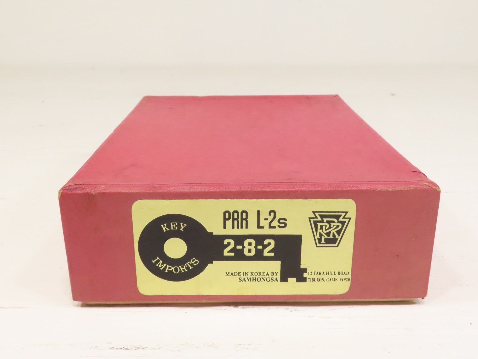 Key Imports HO Brass PRR L-2s Loco 2-8-2 Factory Painted LN 12815