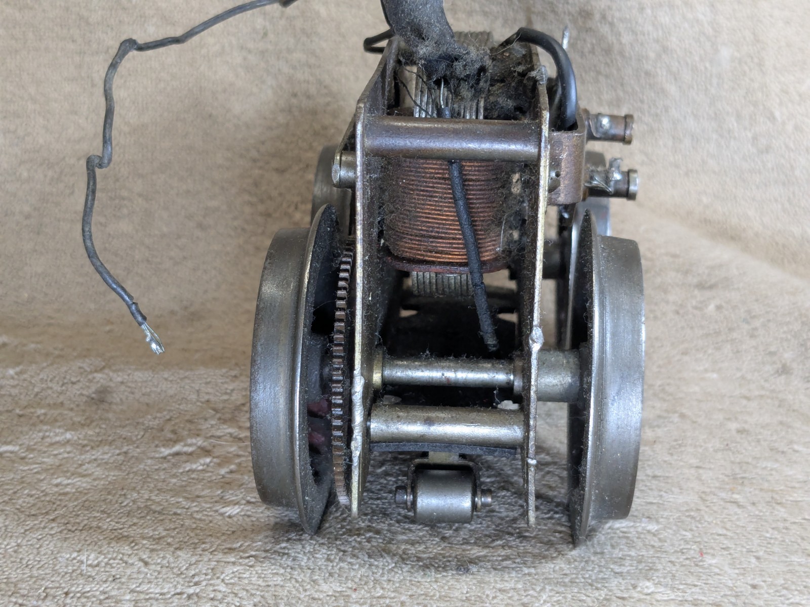 Ives Prewar Motor Untested Vintage Locomotive