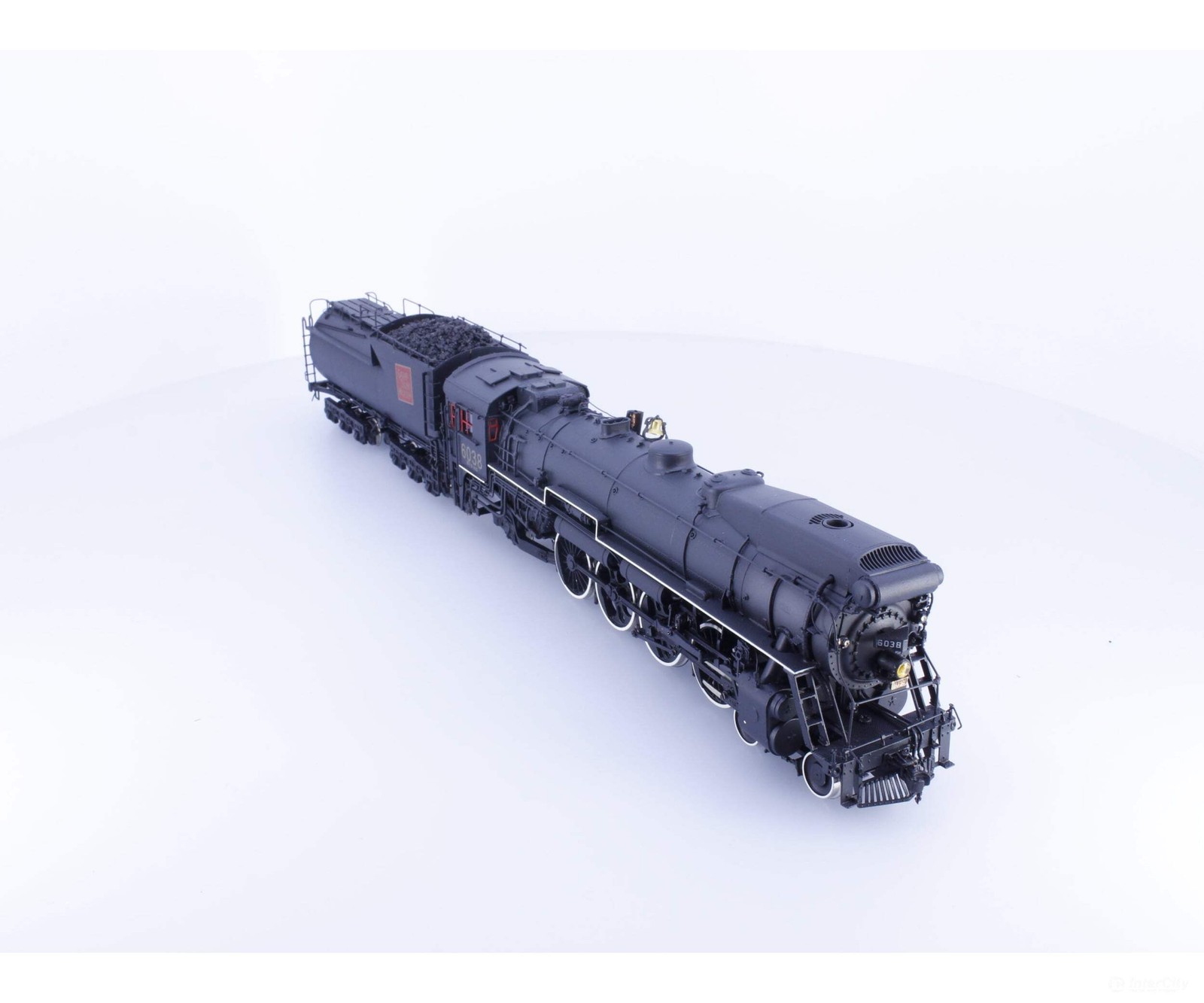 Overland OMI-1506 HO Brass GTW U-1-c 4-8-2 Steam Locomotive Factory Painted Gran
