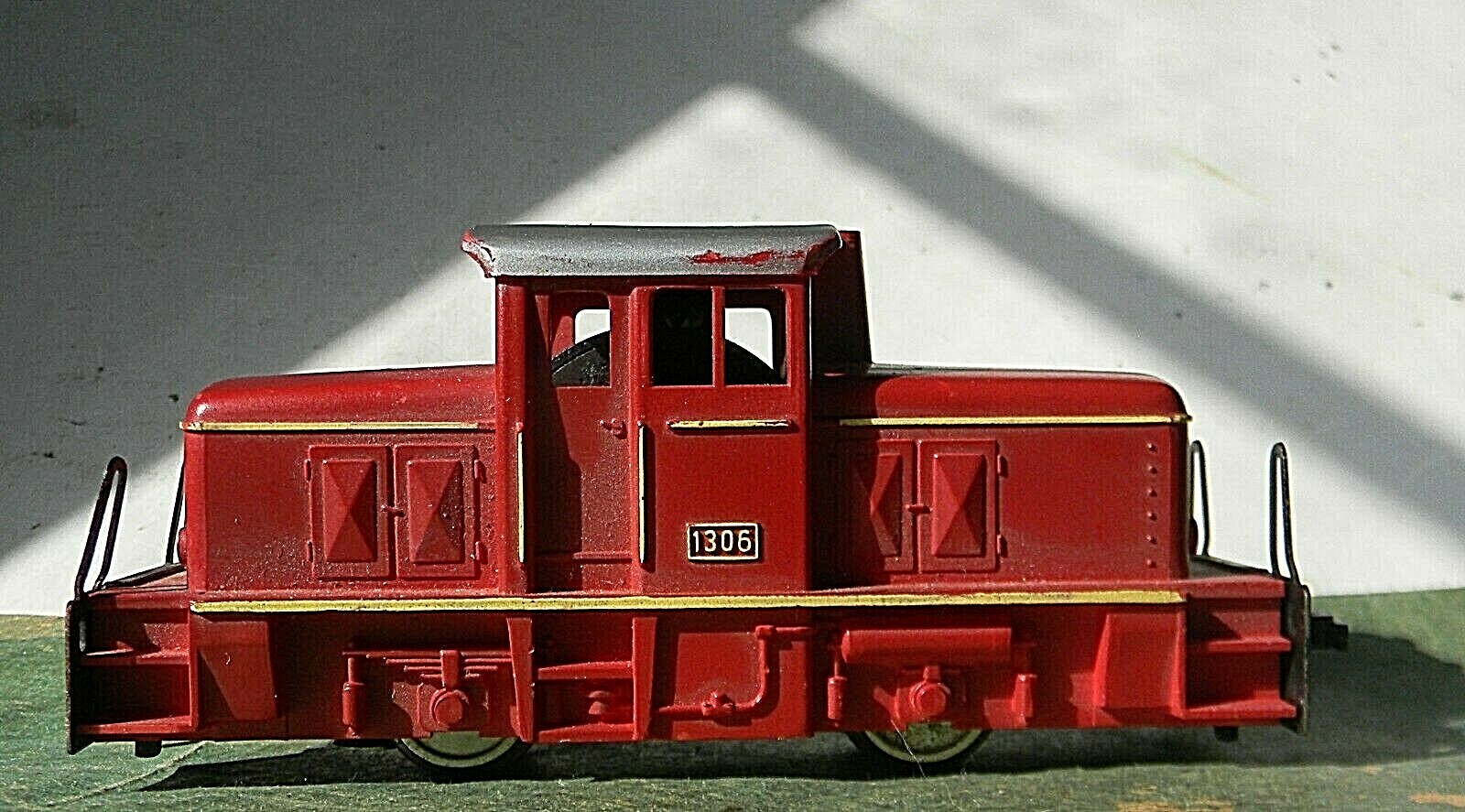 Fleischmann BEMO RAIL MV9 Diesel Locomotive ~ DENMARK RY ~ Rd#1306 – Runs – HO