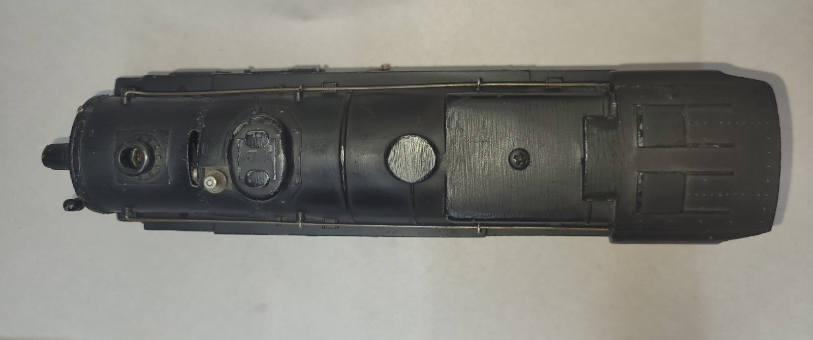 Postwar Lionel O Gauge 2-6-4 Steam Locomotive #2025 + Tender Runs Well!
