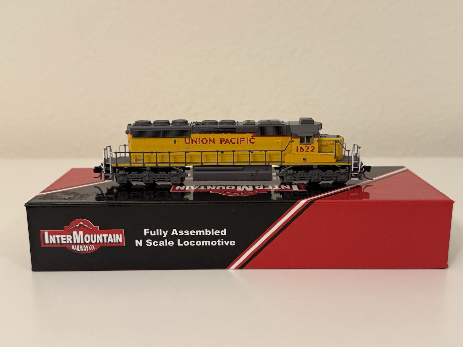Union Pacific SD40N #1622 DCC & Loksound 5 Micro N Scale Intermountain – SD40-2